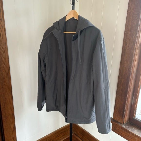NWT Men Travis Mathew Every Amenity Full Zip Hoodie Gray Outdoor Golf Jacket 2XL - Picture 9 of 12